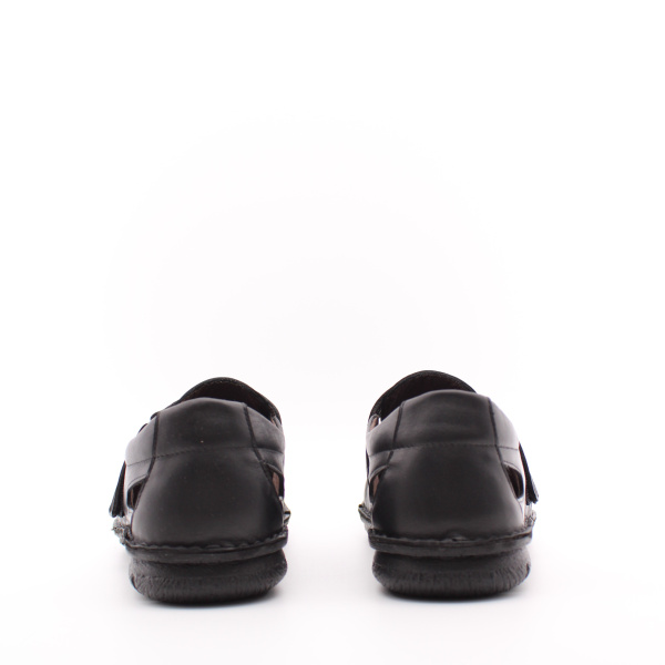 SHOIBERG, 739-55-04-01, Сандалии муж. нат.кожа/текстиль/черный (06-22)