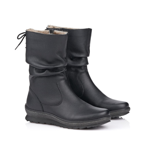 REMONTE полусапоги с декоративной складкой