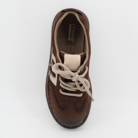 COVANI кеды на шнуровке из натуральных материалов