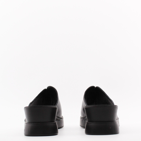 LUKME сабо-черное на танкетке