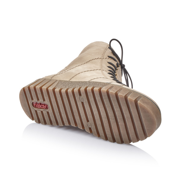 RIEKER ботинки с декоративной строчкой