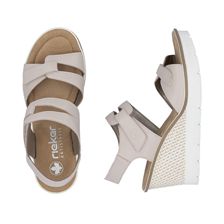 RIEKER босоножки на танкетке