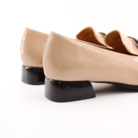 LUKME лаковые лоферы с пряжкой