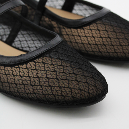 SPUR балетки сетчатые