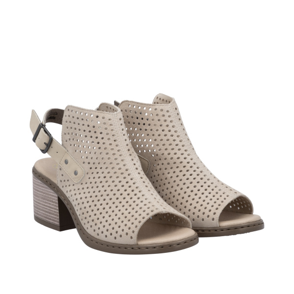 RIEKER босоножки перфорированые