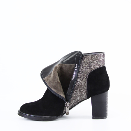 Ботильоны с декором на высокий взъём BALEX