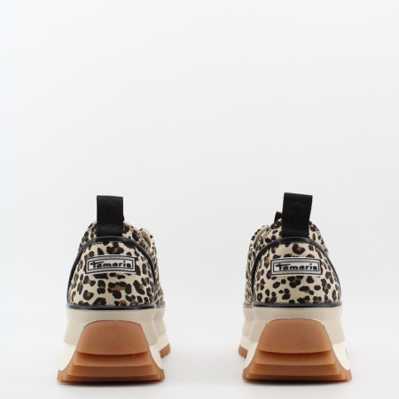TAMARIS кроссовки леопард на платформе