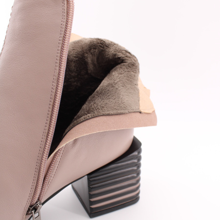 Ботильоны на квадратном каблуке LADY COUTURE