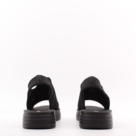 SPUR сандалии текстильные черные