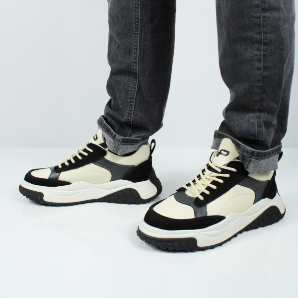 Кожаные кеды NexPero