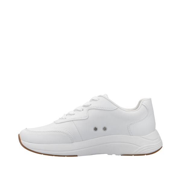 RIEKER белые кожаные кроссовки 