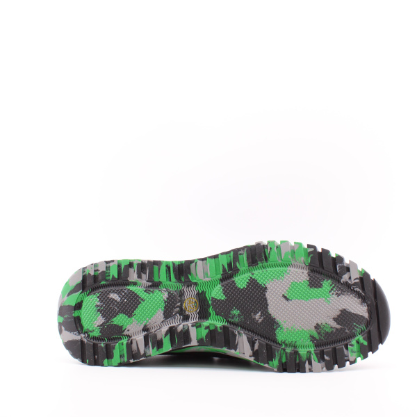 Чёрные текстильные кроссовки RESPECT