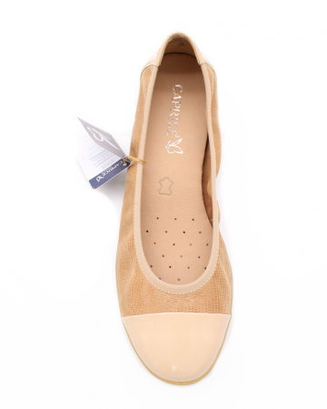 Балетки с отрезным носком CAPRICE
