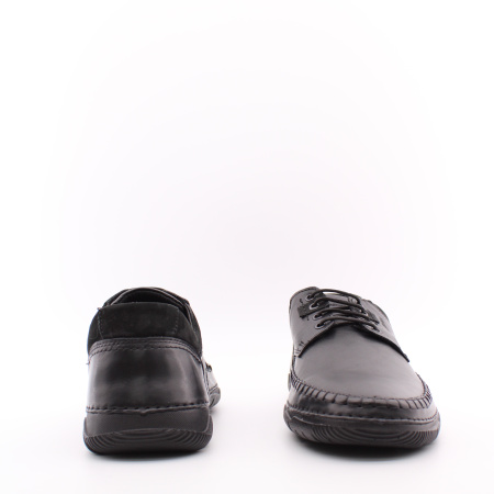 Чёрные полуботинки комфорт ROOMAN