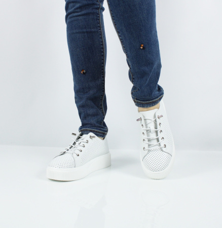 Белые кеды BONAVI