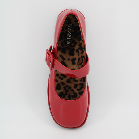 SPUR красные лакированные туфли-балетки
