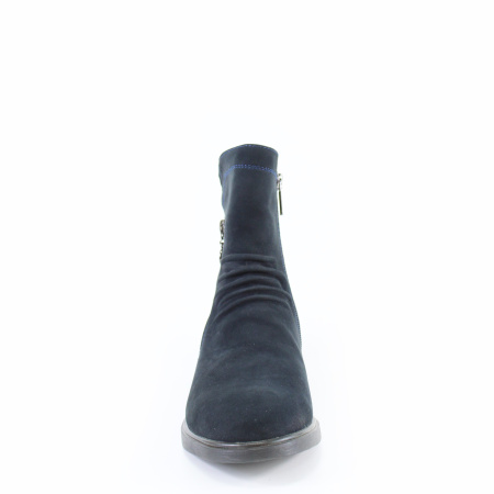 Ботинки кожаные с декоротивными замками TOFA