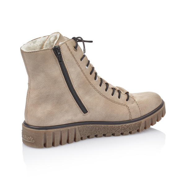 RIEKER ботинки с декоративной строчкой