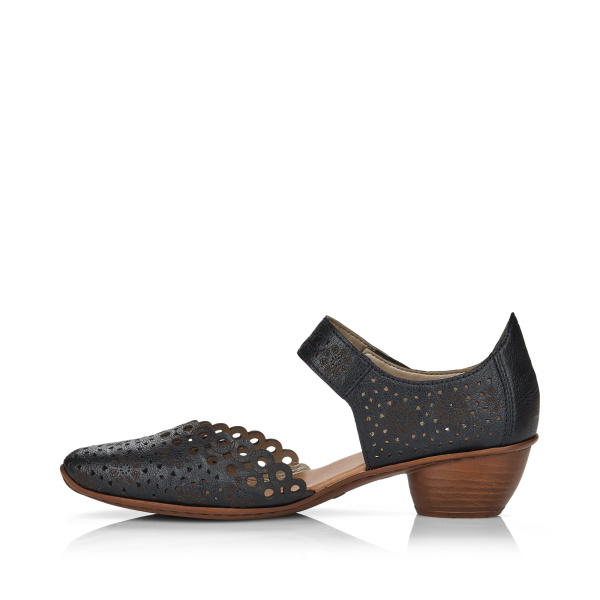 Туфли с вырезами и перфорацией RIEKER