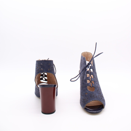 Открытые замшевые туфли со шнурками MADELLA