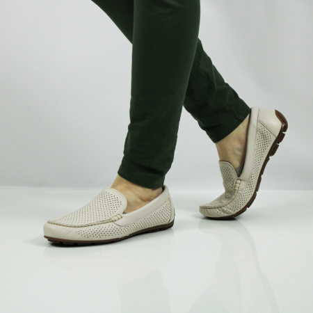 RIVERI мокасины с перфорацией