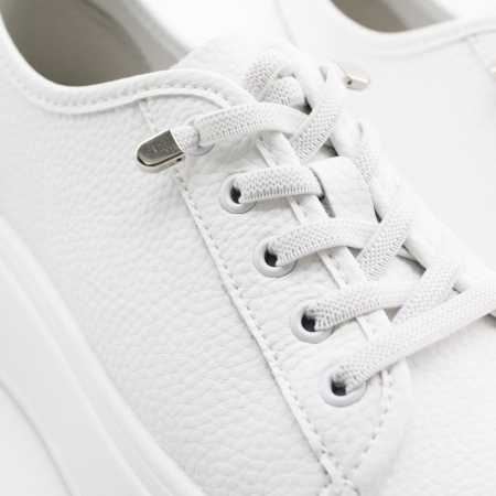 LUKME белые кожаные кеды