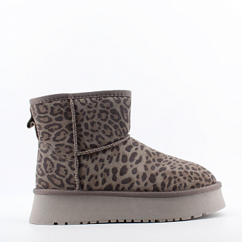 MADELLA леопардовые угги