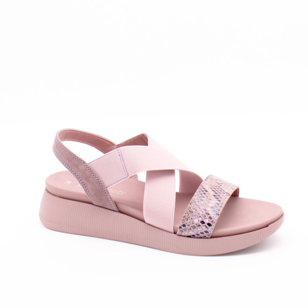 Сандалии с анималистичным декором MARCO TOZZI