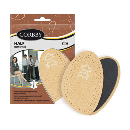 CORBBY Полустельки (кожа+латекс) 35-36р