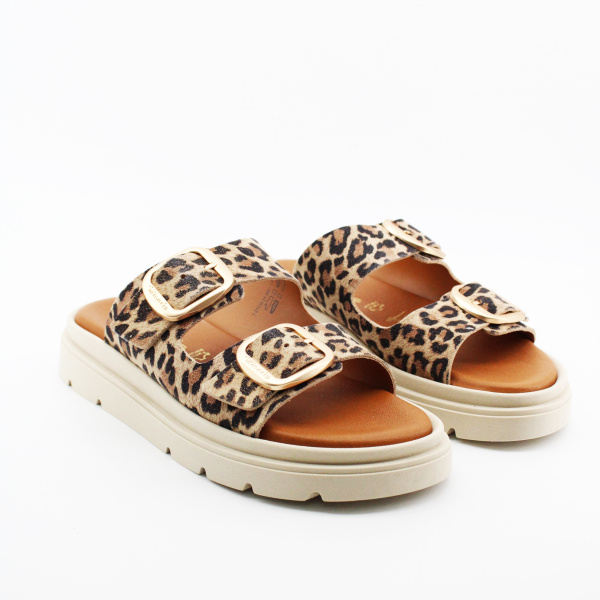 TAMARIS леопардовые пантолеты