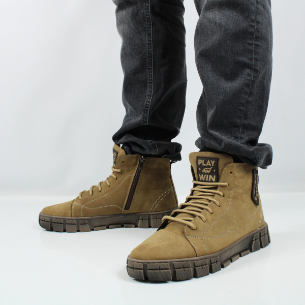 BASKARA ботинки из нубука