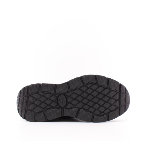 GRUNBERG дутики чёрные на молнии 