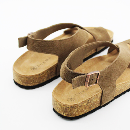 LUKME сандалии коричневого цвета