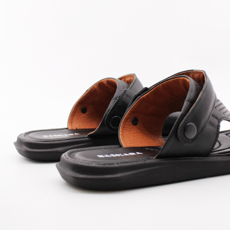 BASKARA сандалии черные комфорт