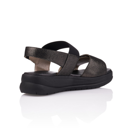 Черные перламутровые сандалии REMONTE