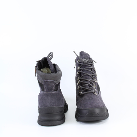 Комбинированные ботинки на шнурках