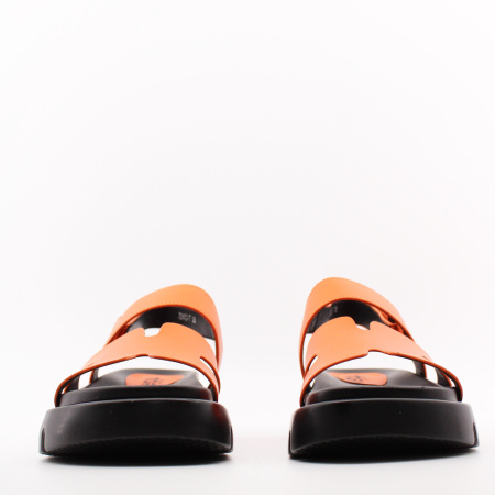 TOFA сандалии ярко-оранжевого цвета