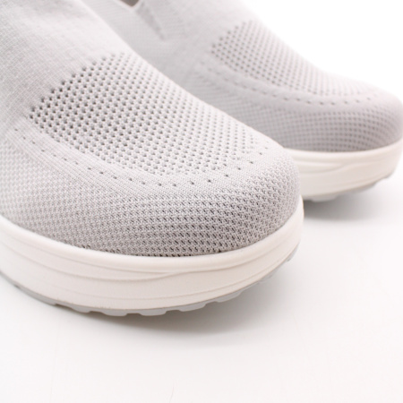 EVALLI серые текстильные полуботинки 