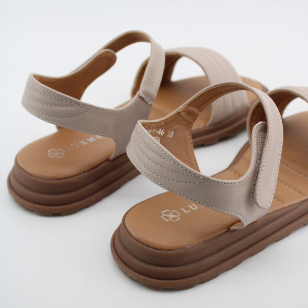 LUKME сандали бежевого цвета