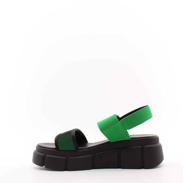Босоножки зеленые BETSY