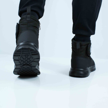 GRUNBERG дутики текстильные на молнии