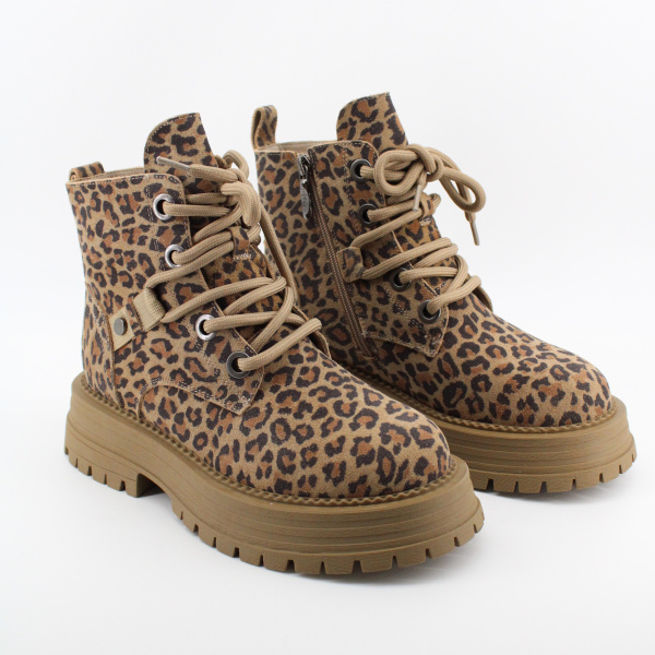 SPUR ботинки леопард