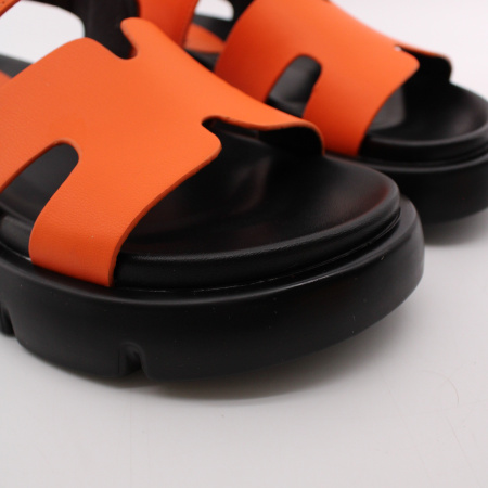 TOFA сандалии ярко-оранжевого цвета