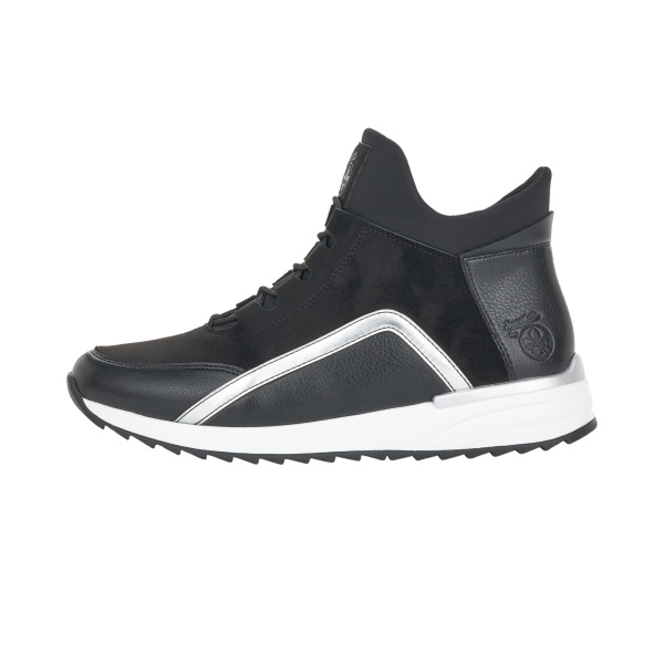 RIEKER черно-белые кроссовки