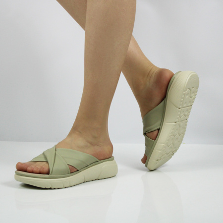 EVALLI сабо на устойчивой танкетке