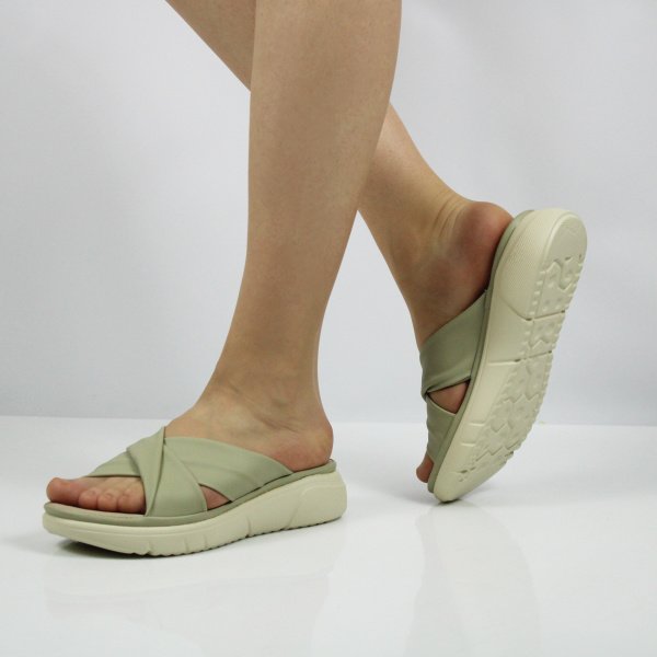 EVALLI сабо на устойчивой танкетке