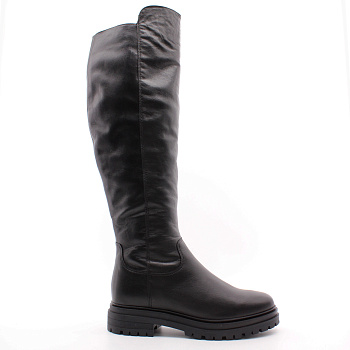 FRANCESCO DONNI ботфорты зимние на низком каблуке 