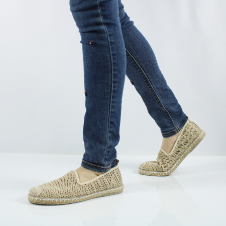 Текстильные балетки CROSBY