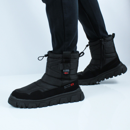 KEDDO чёрные дутики