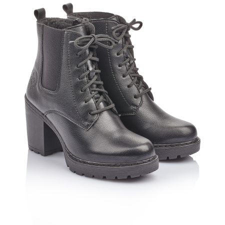 Ботильоны на молнии и шнуровке RIEKER
